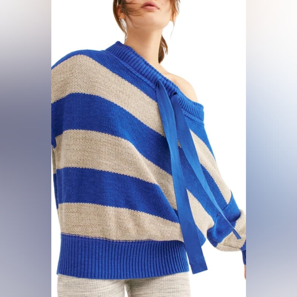 Free People Cassidy Off The Shoulder Knit Sweater